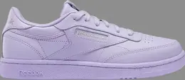 Кроссовки cardi b x coated club c j 'crisp purple' Reebok, фиолетовый h05406 | purple