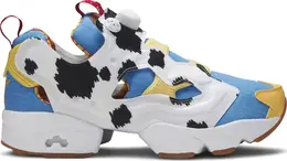 Кроссовки toy story 4 x bait x instapump fury og mixed 'woody and buzz' Reebok, синий 0001384 | blue