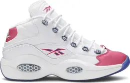 Кроссовки eric emanuel x question mid 'pink toe' Reebok, розовый fx7441 | pink