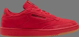 Кроссовки club c 85 'monochromatic red' Reebok, красный 0001655 | red