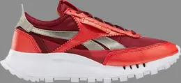 Кроссовки wmns classic leather legacy 'flash red' Reebok, красный 0001678 | red