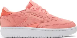 Кроссовки wmns club c double 'twisted coral' Reebok, апельсин fz0848 | orange