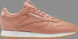Кроссовки wmns classic leather 'canyon coral melon' Reebok, розовый 0001600 | pink