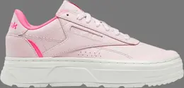 Кроссовки wmns club c double geo 'frost berry' Reebok, розовый h67829 | pink