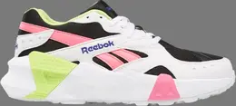 Кроссовки aztrek double 'white black pink' Reebok, розовый ef3452 | pink
