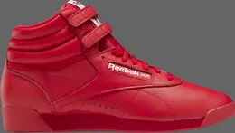 Кроссовки wmns freestyle high 'vector red' Reebok, красный 0001664 | red