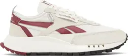 Кроссовки classic leather legacy gtx 'chalk collegiate burgundy' Reebok, красный h04996 | red