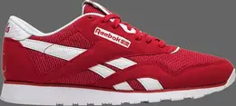 Кроссовки yg x bait x classic nylon '4hunnid' special box Reebok, красный 0001699 | red