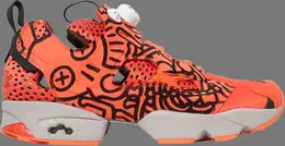 Кроссовки keith haring x instapump fury 'orange black Reebok, апельсин m40329 | orange