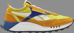 Кроссовки classic leather legacy 'collegiate gold yellow' Reebok, желтый fy8326 | yellow