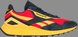 Кроссовки classic leather legacy az 'yellow vectren red' Reebok, желтый gx8491 | yellow