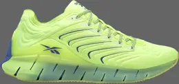 Кроссовки chromat x zig kinetica 'acid yellow' Reebok, желтый fx2461 | yellow
