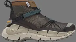 Кроссовки zig kinetica 2 edge gtx 'dark brown' Reebok, коричневый h05173 | brown
