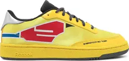 Кроссовки power rangers x club c 'saber-toothed tiger zord' Reebok, желтый gw2424 | yellow