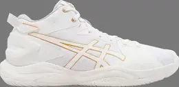 Кроссовки gel burst 26 4e wide 'white gold' Asics, белый 1063a048 100 | white