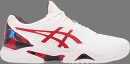 Кроссовки court ff novak le 'white classic red' Asics, белый 1041a202 110 | white