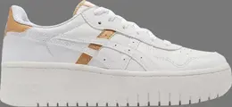 Кроссовки wmns japan s platform 'white gold' Asics, белый 1202a302 100 | white