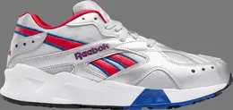 Кроссовки aztrek 'metallic silver red' Reebok, серебряный dv9676 | silver