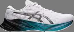 Кроссовки novablast 3 platinum 'white pure silver' Asics, белый 1011b461 100 | white