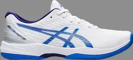 Кроссовки solution swift ff 'white electric blue' Asics, белый 1041a298 102 | white