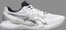 Кроссовки gel tactic 'white pure silver' Asics, белый 1071a065 100 | white