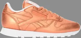 Кроссовки face x wmns classic leather spirit 'impulsive' Reebok, медь v67022 | copper