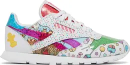 Кроссовки hasbro x classic leather big kid 'candy land' Reebok, многоцветный h05079 | multi-color