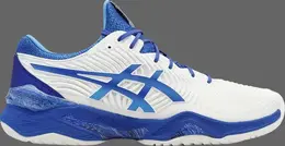 Кроссовки court ff novak 'white tuna blue' Asics, белый 1041a343 960 | white