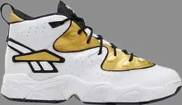 Кроссовки avant garde og 'white metallic gold' Reebok, золото dv7053 | gold