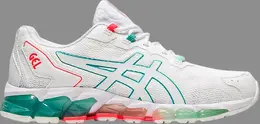 Кроссовки wmns gel quantum 360 6 'white techno cyan' Asics, белый 00071 | white