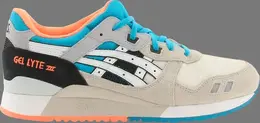 Кроссовки gel lyte 3 'grey orange' Asics, белый 000142 | white