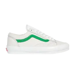 Кроссовки OG Style 36 LX Vans, белый vn0a4bve21c | true white/green