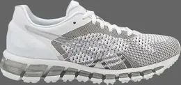 Кроссовки gel quantum 360 knit 'snow silver' Asics, белый 000207 | white