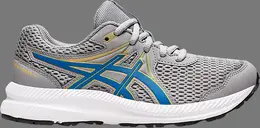 Кроссовки contend 7 gs 'sheet rock electric blue' Asics, серый 1014a192 023 | grey