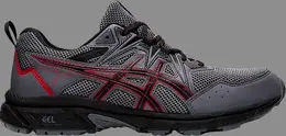Кроссовки gel venture 8 4e wide 'metropolis black' Asics, серый 1011b395 020 | grey
