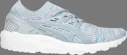 Кроссовки gel kayano trainer knit 'glacier grey' Asics, серый hn7m4 9696 | grey