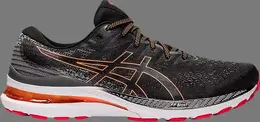 Кроссовки gel kayano 28 'black clay grey' Asics, черный 1011b189 005 | black