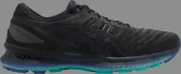 Кроссовки gel nimbus 22 lite-show 'black blue' Asics, черный 1011b090 001 | black
