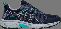 Кроссовки wmns gel venture 7 wide 'black silver' Asics, черный 1012a477 001 | black