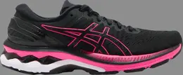 Кроссовки wmns gel kayano 27 'black pink glo' Asics, черный 1012a649 003 | black