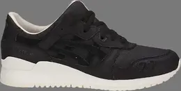 Кроссовки gel lyte 3 'reptile - black' Asics, черный h842n 9090 | black