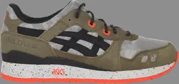 Кроссовки bait x gel lyte 3 'guardian' Asics, зеленый h43kk 8090 | green