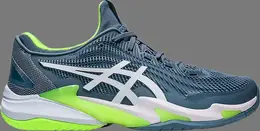Кроссовки court ff 3 'steel blue lime' Asics, синий 0001569 | blue