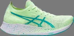 Лимитированные кроссовки wmns magic speed 'illuminate yellow sea glass' Asics, зеленый 0001463 | green