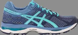 Кроссовки wmns gel cumulus 17 'deep cobalt turquoise' Asics, синий t5d8n 5040 | blue