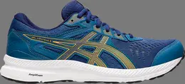 Кроссовки gel contend 8 'azure amber' Asics, синий 0001604 | blue