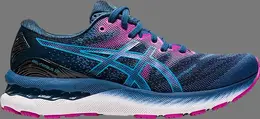 Кроссовки wmns gel nimbus 23 wide 'digital aqua plum' Asics, синий 1012a884 402 | blue
