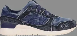 Кроссовки gel lyte 3 'japanese denim' Asics, синий h7d3n | blue