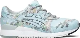 Кроссовки atmos x gel lyte 3 'world map' Asics, синий 1191a197 400 | blue