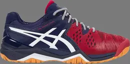 Кроссовки gel-resolution 6 Asics, красный e60aq 2650 | red